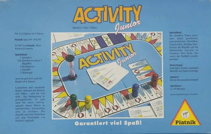 Activity Junior - Gesellschaftsspiel, Piatnik  - Bild 2