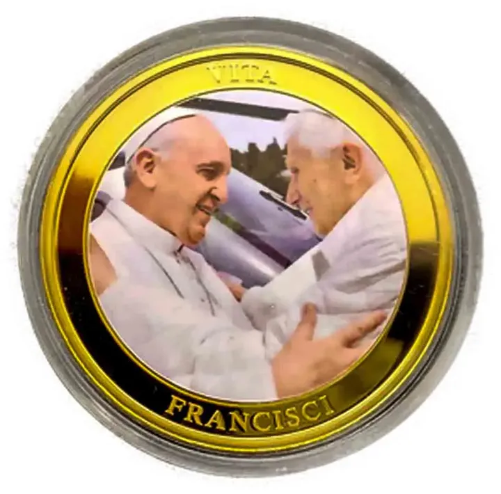 Sammlermünze / Medaille Papst Franciscus 