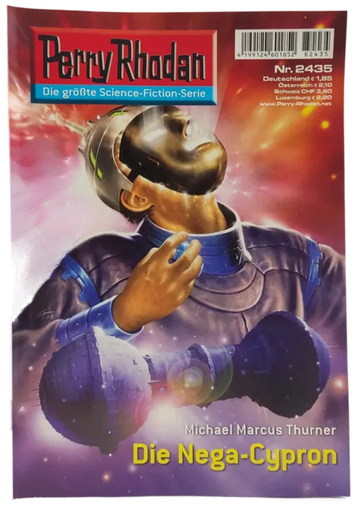 Romanheft Perry Rhodan Die Nega-Cypron Erstauflage Nr. 2435 - Bild 1