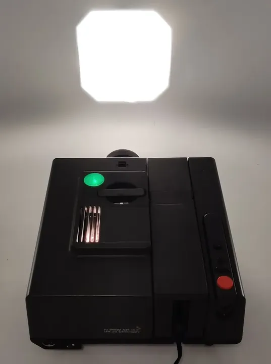 Reflecta Diamator AF Diaprojektor in schwarz mit Beschreibung und Magazin -Agfa System - Bild 2