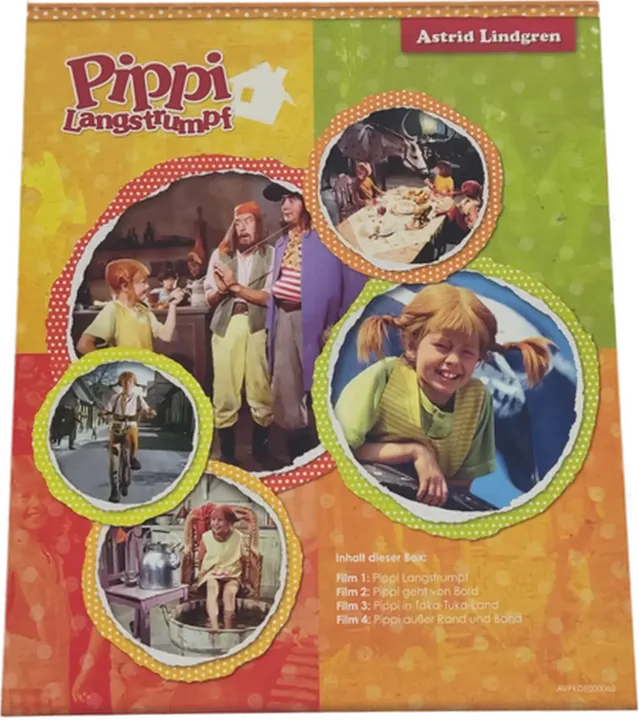 4 DVD's Pippi Langstrumpf von Astrid Lindgren - Bild 3