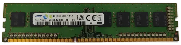 Samsung 4GB DDR3 1Rx8 PC3L-12800U-11-13-A1 Arbeitsspeicher / RAM  - Bild 1