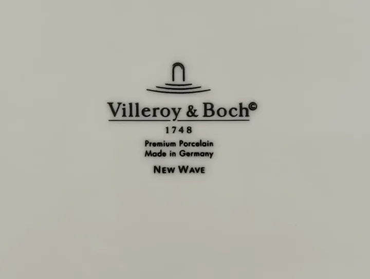 Villeroy & Boch Porzellan/Keramik New Wave Speiseteller weiß 27cm x 27cm  - Bild 3