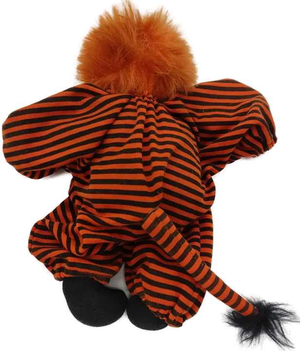 Puppe im Tiger Stil  Porzellankopf mit Stoffkörper Sammlerstück 70/80er  - Bild 3