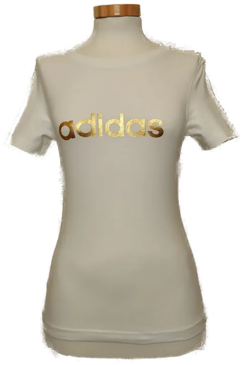 Adidas Damen Shirt weiß Gr. 36 - Bild 1