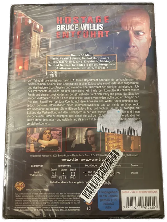 Hostage Entführt - DVD - Bild 2