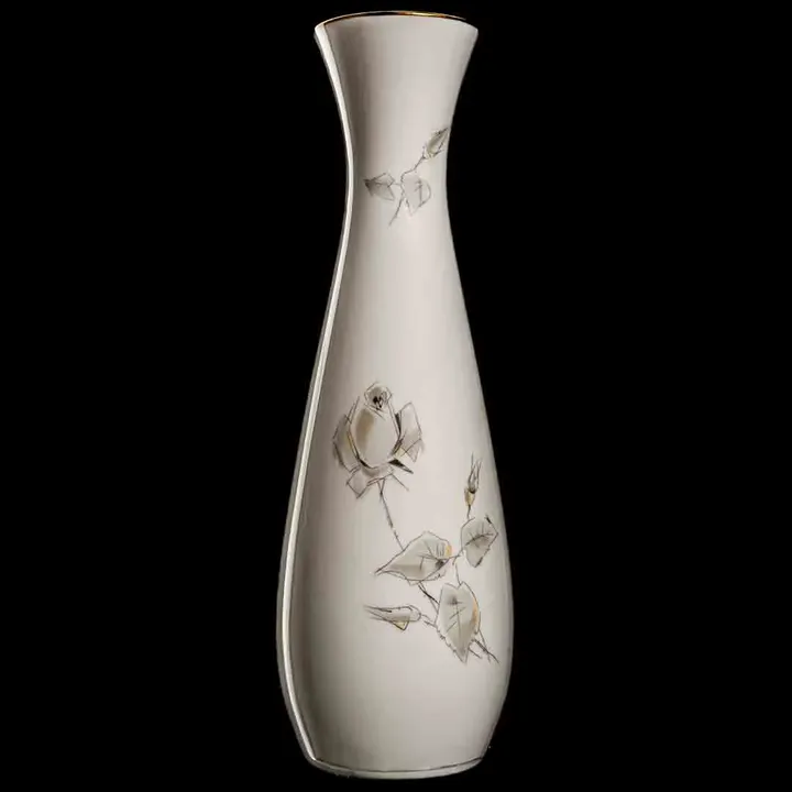  Hutschenreuther Vase und Platte oval, Selb - Bild 4