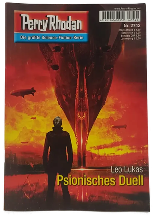  Romanheft Perry Rhodan Psionisches Duell Erstauflage Nr. 2742 - Bild 1