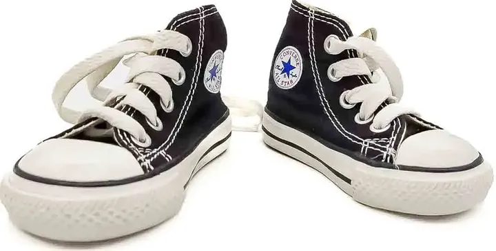 Converse All Star Kinder/Babyschuhe schwarz-weiß, Gr. 18 - Bild 4