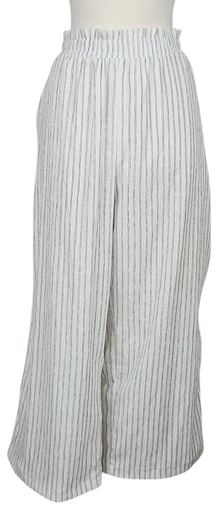H&M Damen Hose, weiß - Gr. L  - Bild 1