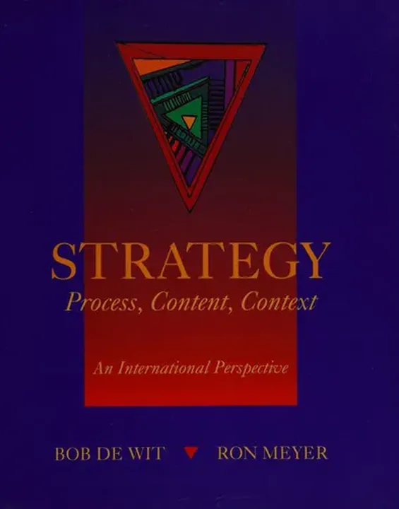 Strategy--process, Content, Context - Bob de Wit,Ron Meyer - Bild 2