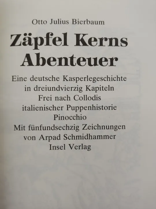 Zäpfel Kerns Abenteuer - Otto Julius Bierbaum - Bild 2