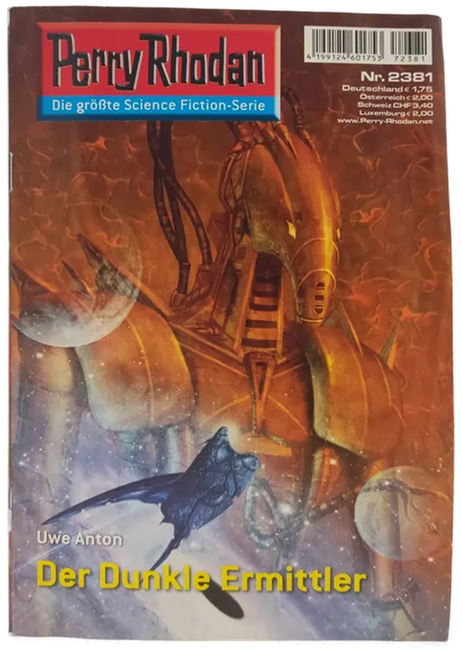 Romanheft Perry Rhodan Der Dunkle Ermittler Erstauflage Nr.2381 - Bild 1