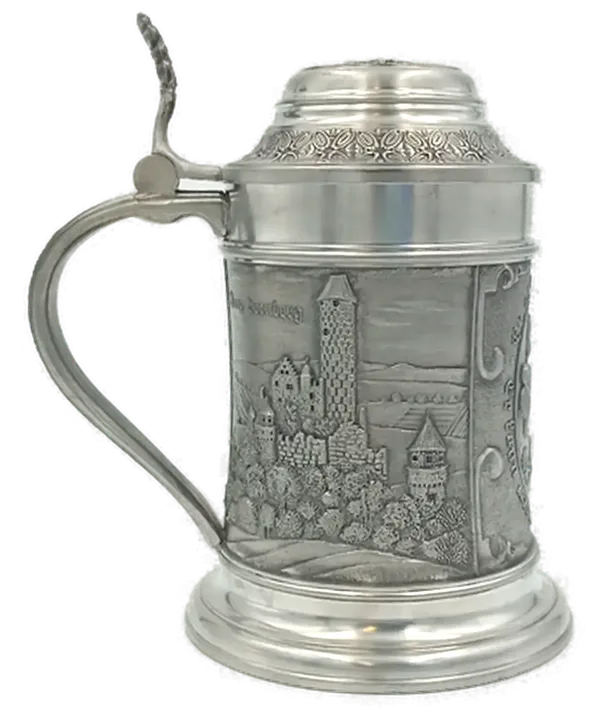 Zinnkrug mit Deckel - Götz von Berlichingen - Bild 2