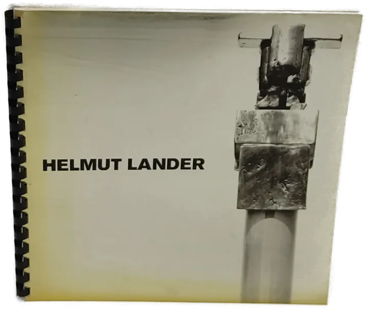 Helmut Lander. Plastiken. Zeichnungen - Kunsthalle Darmstadt (19. Oktober bis 16 November 1975) - Bild 1