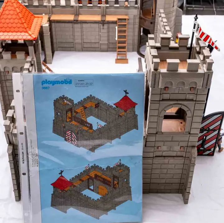 Playmobil Ritterburg mit 18 Figuren und Kleinteilen  - Bild 8