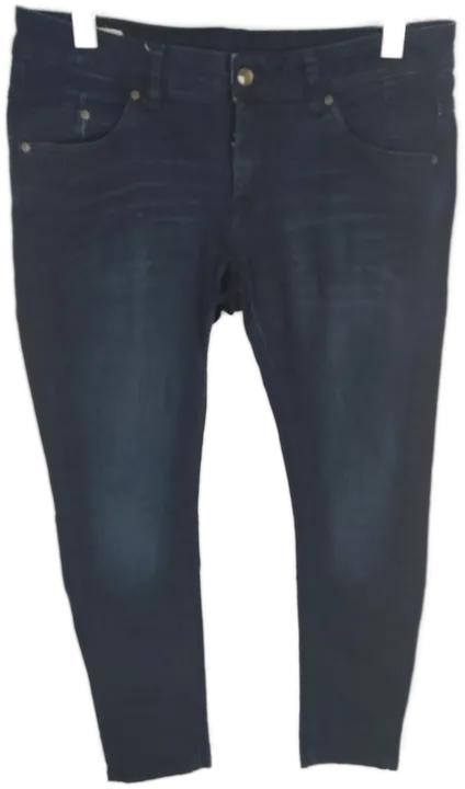 Damen Super Skinny Jeans mit Stretch in Dunkelblau, Größe 44 - Bild 1