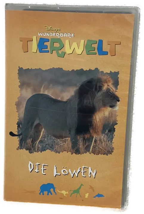 Disneys wunderbare Tierwelt: Die Löwen - VHS - Bild 1