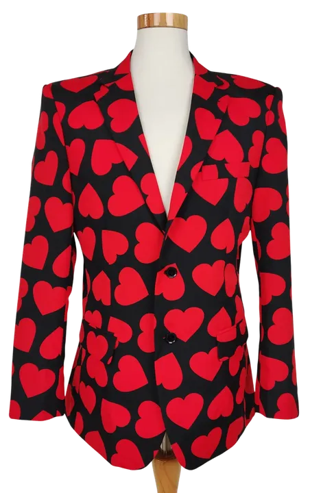 OPPOSUITS King of Hearts Herren Anzug, rot/schwarz - Gr. M  - Bild 3