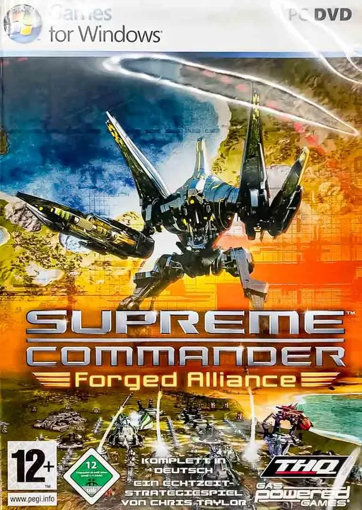 PC Game DVD-ROM Supreme Commander Forged Alliance - Bild 1