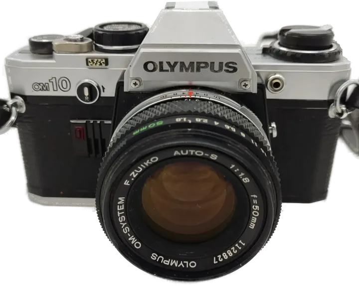 Olympus OM10 Spiegelreflexkamera analog mit 2 Objektive (50mm,28mm) - Bild 1