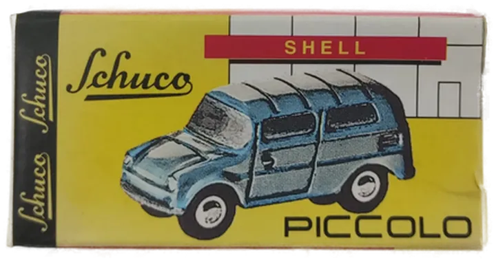 Schuco Piccolo VW Kastenwagen • Vintage Shell Sondermodell • OVP • neuwertig •  Sammlermodell - Bild 4