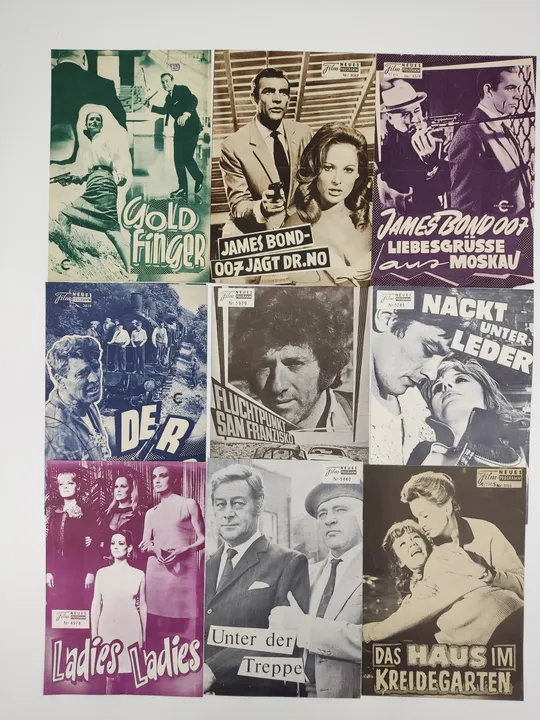 24x Vintage Filmprogramme - James Bond & 1960er - Bild 2