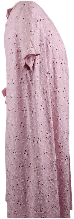 Vintage Kleid mit besticktem Mantel rosa - XL/42 - Bild 3