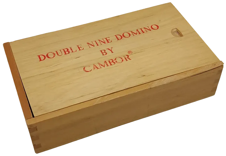 Vintage Double Nine Domino by Cambor - Bild 2