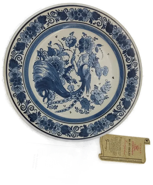 Delft Blue Royal Handmade Wandteller - Bild 2