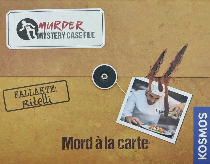 Murder Mystery Case File - Mord à la carte - Gesellschaftsspiel, Kosmos - Bild 1