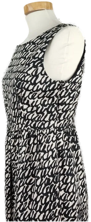 ZARA Damen Kleid schwarz/weiß - M  - Bild 3