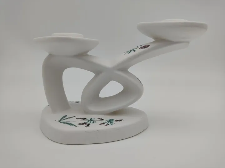 Gmundner Keramik Kerzenständer zweiarmig - Bild 3