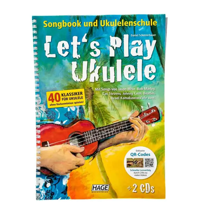 Classic Cantabile Ukulele Schwarz Set inkl. Tasche und Songbook und Ukulelenschule - Bild 8