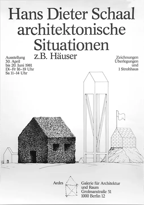 Architektonische Situationen - Hans Dieter Schaal - Bild 1