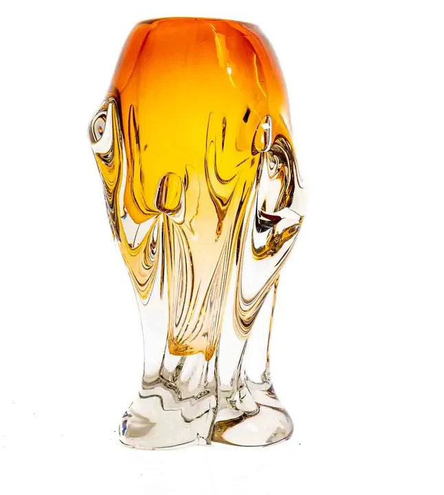 Vase Elegante Glasblumenvase 28 cm – Hochwertige Dekoration für Ihr Zuhause - Bild 1