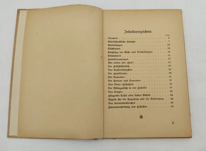 Tafeldeck- und Servier Regeln Fachbuch - Bild 2