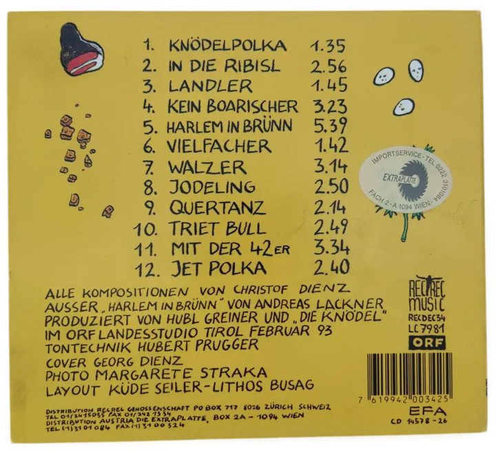 Die Knödel: Verkochte Tiroler – Audio CD - Bild 2