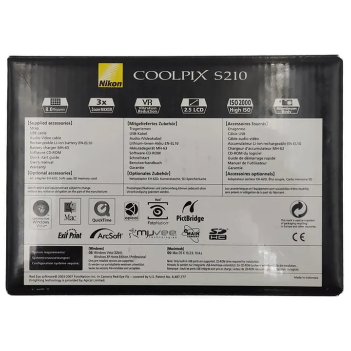 Nikon Coolpix S210 Kamera - Bild 11