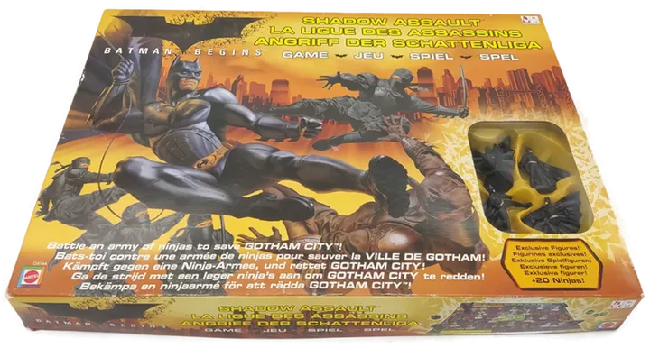 Batman Begins - Angriff der Schattenliga - Brettspiel, Mattel - Bild 1