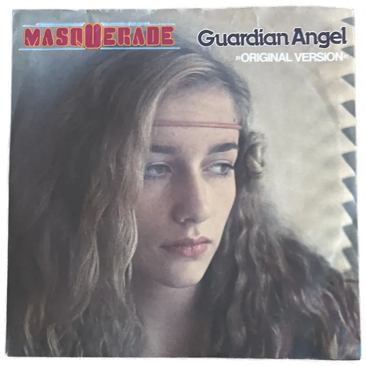 Singles Schallplatte - Masquerade - Guardian Angel; Silent Echoes of Katja - Bild 1