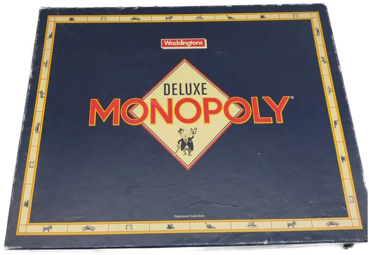 Vintage Deluxe Monopoly Brettspiel - Bild 1