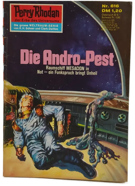 Romanheft Perry Rhodan Die Andro-Pest Erstauflage Nr.616 - Bild 1