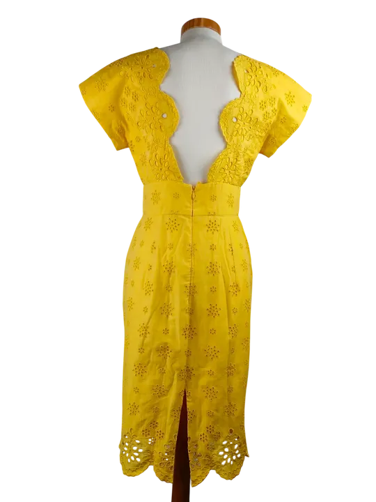 Milly Damen Midikleid, gelb - Gr. S/36 - Bild 2