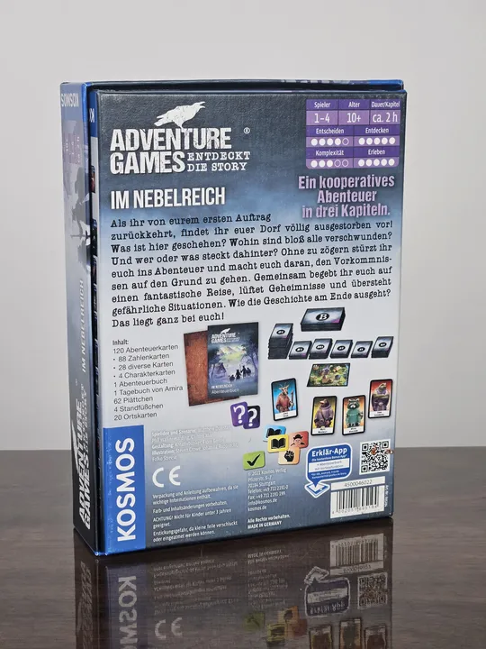 ADVENTURE GAMES - Entdeckt die Story - Im Nebelreich - Gesellschaftsspiel - Kosmos  - Bild 2