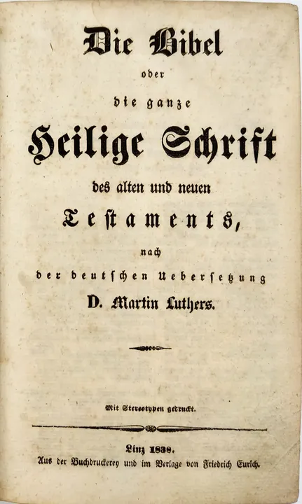 Die Bibel oder die ganze Heilige Schrift des alten und neuen Testaments, nach der deutschen Übersetzung D. Martin Luthers - Bild 4