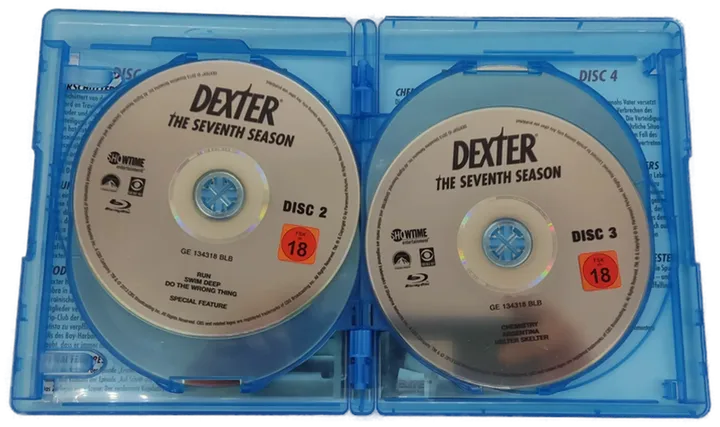 Blu-ray 4 Disc's Dexter 