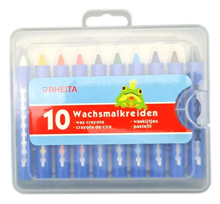 Rheita 10-teiliges Wachsmalkreiden-Set - Bild 1