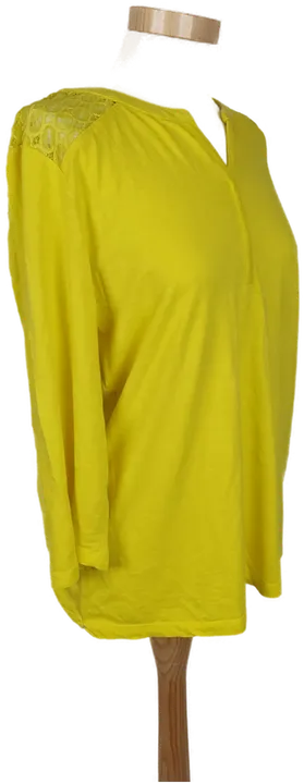 Street One Damen Shirt Top 3/4-Arm gelb - XL/42 - Bild 3