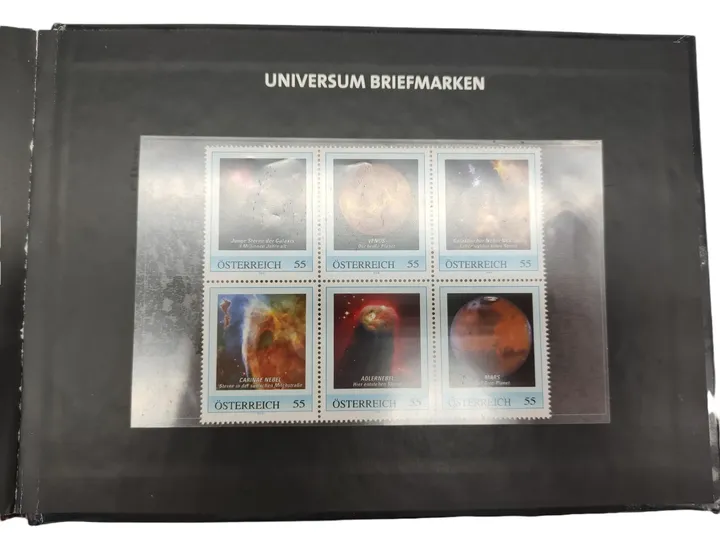 Briefmarkenbuch „Post aus einer anderen Welt“ - Rote Edition - Bild 3